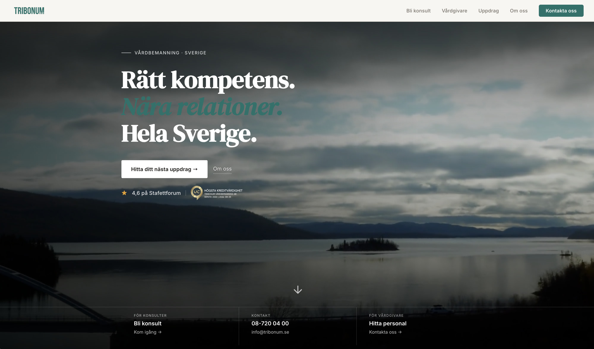 Ny design — Tribonum
